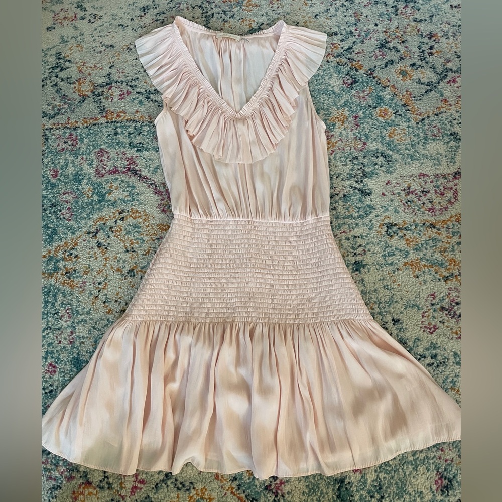 Ramy Brook light pink mini dress size small